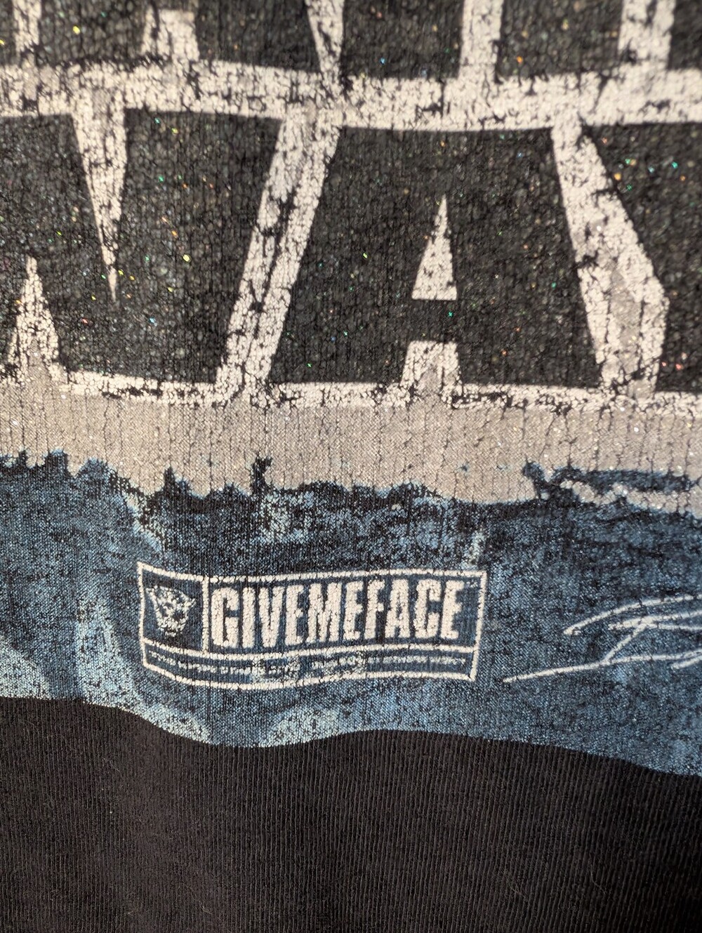 Y2K DISTRESSED "GiveMeFace" Rap T-Shirt Kanye 🔥 Jay-Z 🔥Ludicrous 🔥 Men's 3XL - Picture 5 of 16